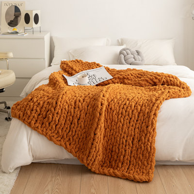 Orange Blankets Throws You ll Love Wayfair Canada